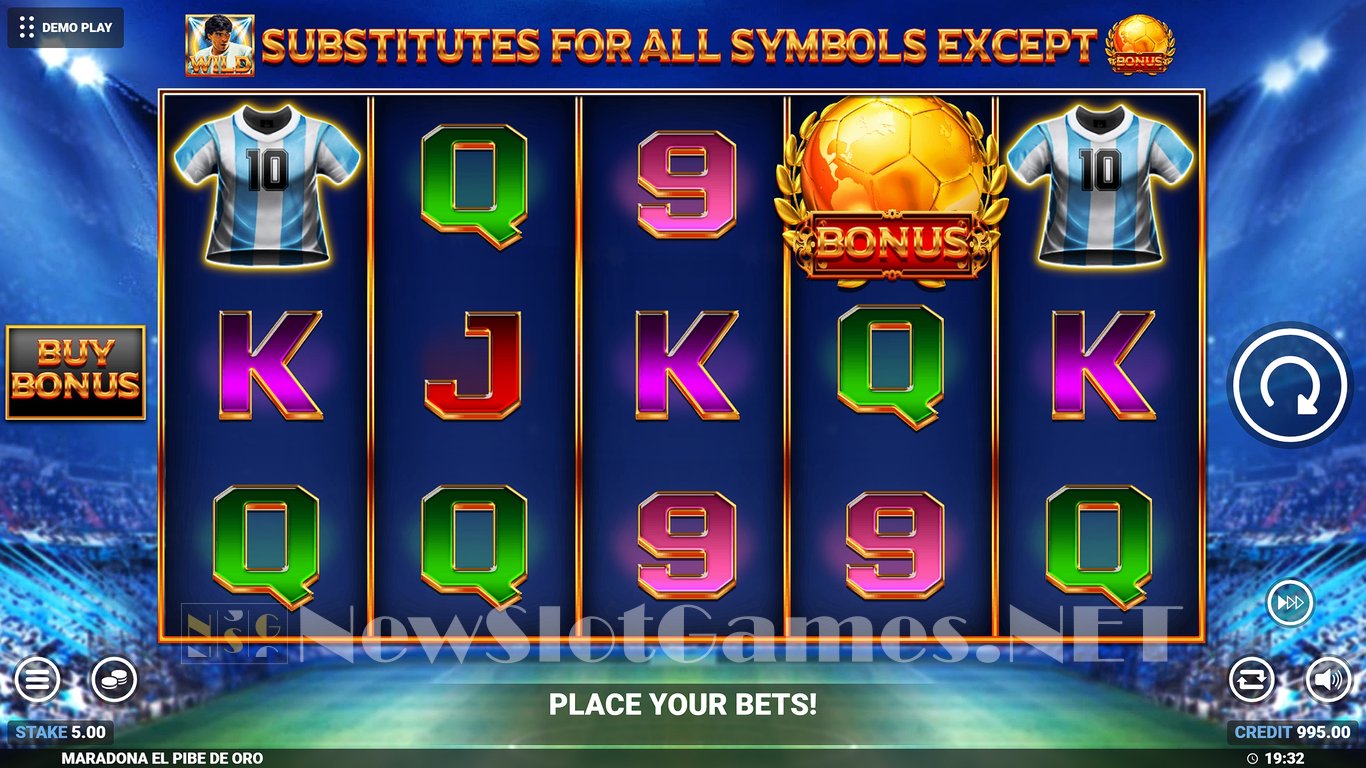 Maradona El Pibe De Oro Slot Demo Image