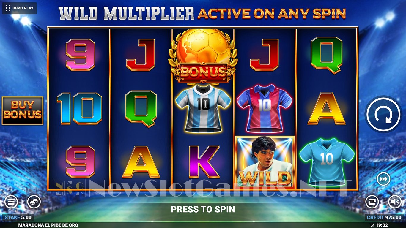 Maradona El Pibe De Oro Slot Slot Image in Demo - pic. 2