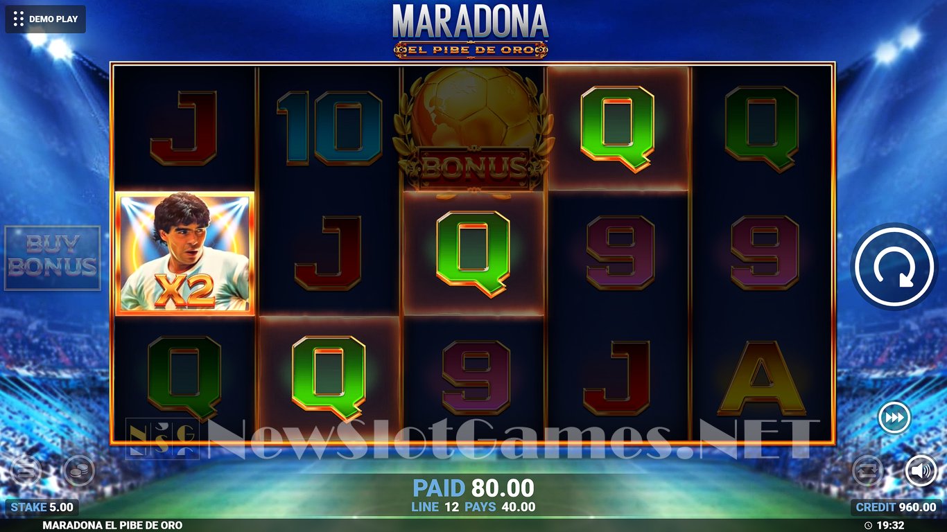 Maradona El Pibe De Oro Slot Slot Image in Demo - pic. 4