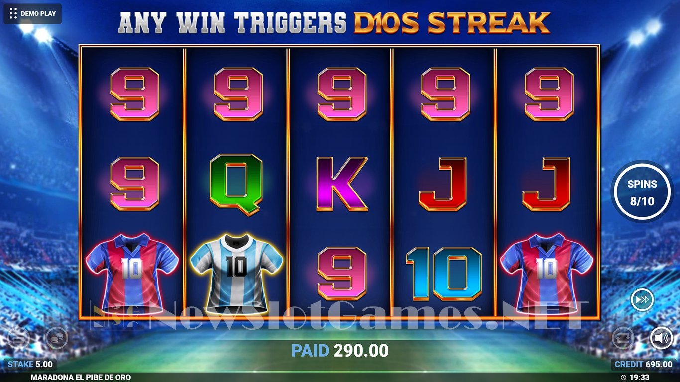 Maradona El Pibe De Oro Slot Slot Image in Demo - pic. 9