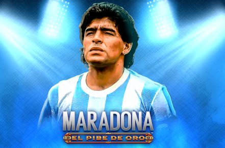 Maradona El Pibe De Oro Slot Logo