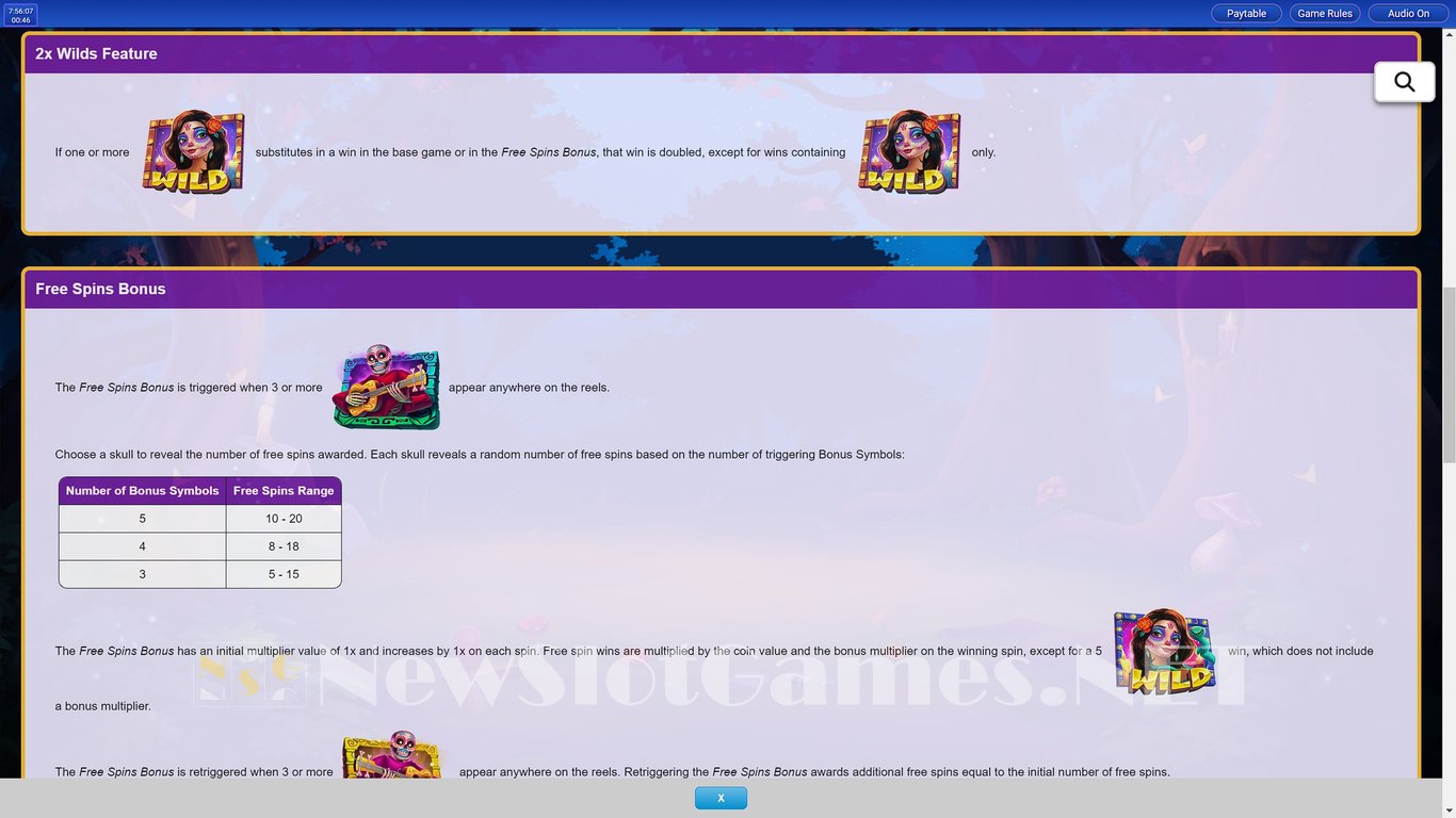 Marias Marigolds Slot Slot Image in Demo - pic. 6