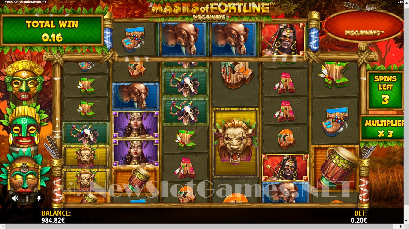 Masks of Fortune Megaways Slot Slot Image in Demo - pic. 10
