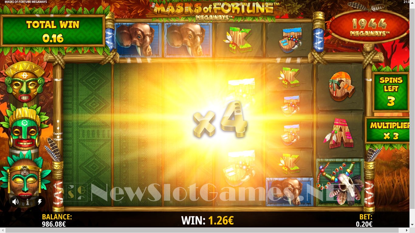Masks of Fortune Megaways Slot Slot Image in Demo - pic. 13