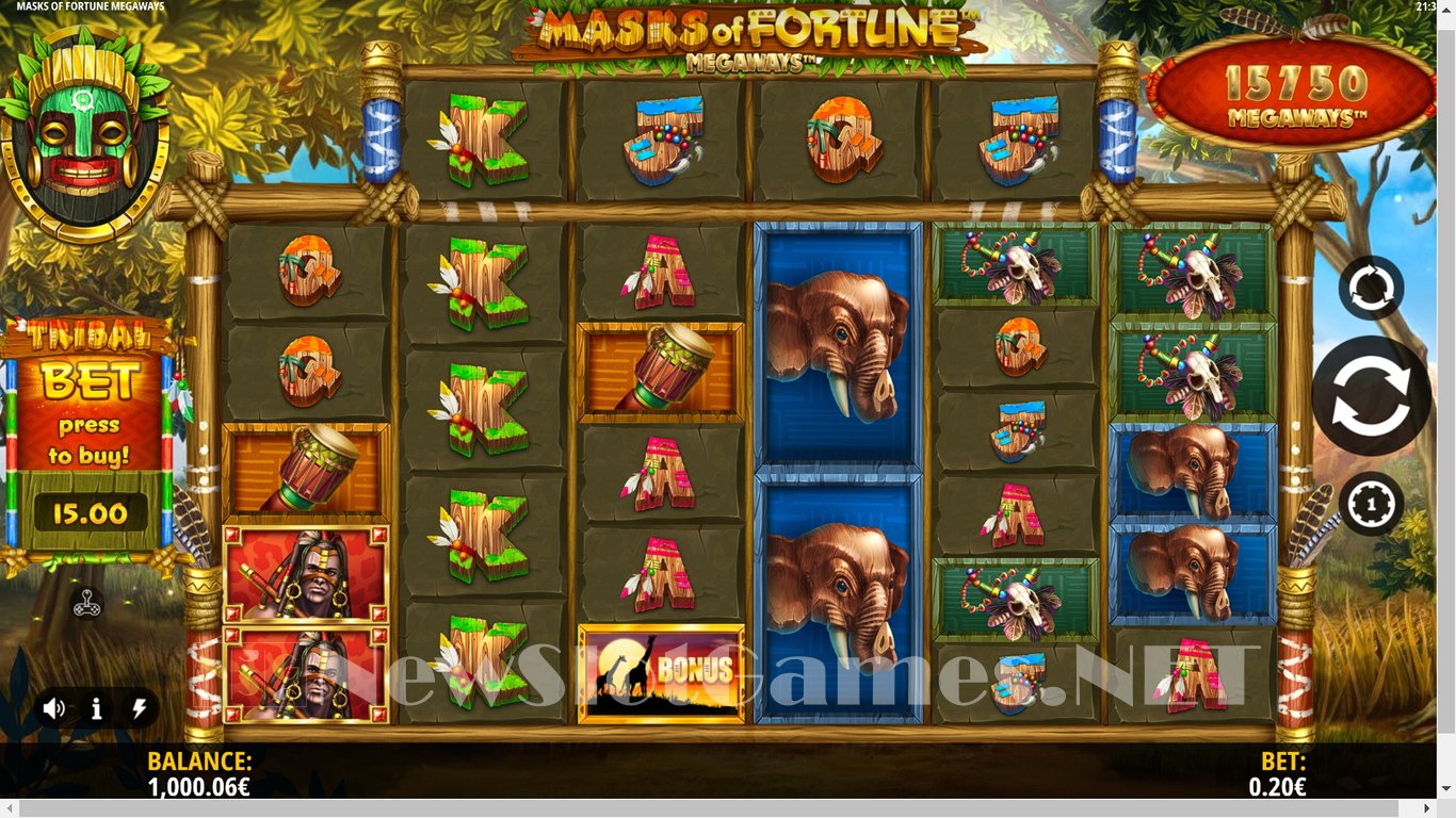 Masks of Fortune Megaways Slot Slot Image in Demo - pic. 4