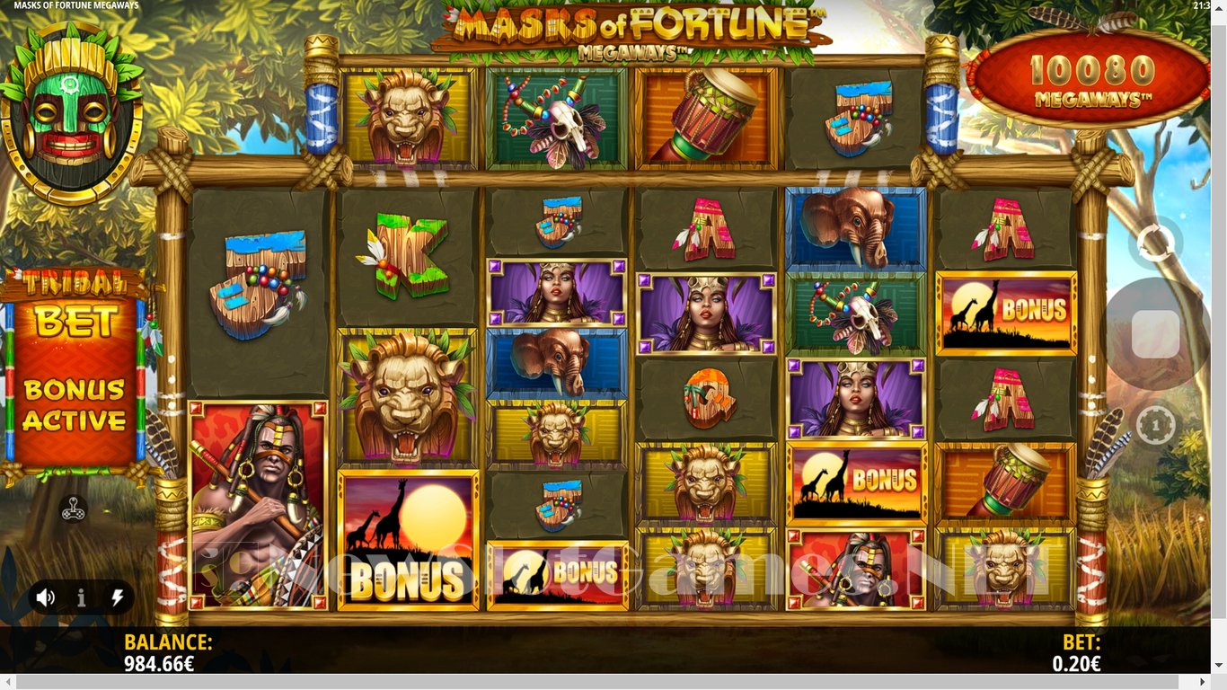 Masks of Fortune Megaways Slot Slot Image in Demo - pic. 6