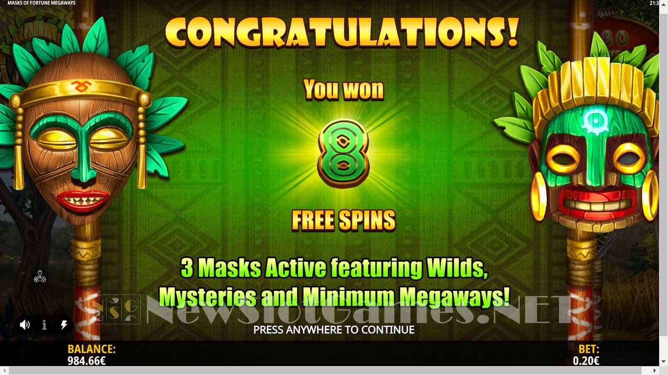 Masks of Fortune Megaways Slot Slot Image in Demo - pic. 7