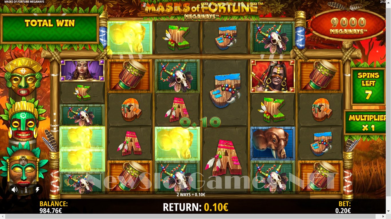 Masks of Fortune Megaways Slot Slot Image in Demo - pic. 8