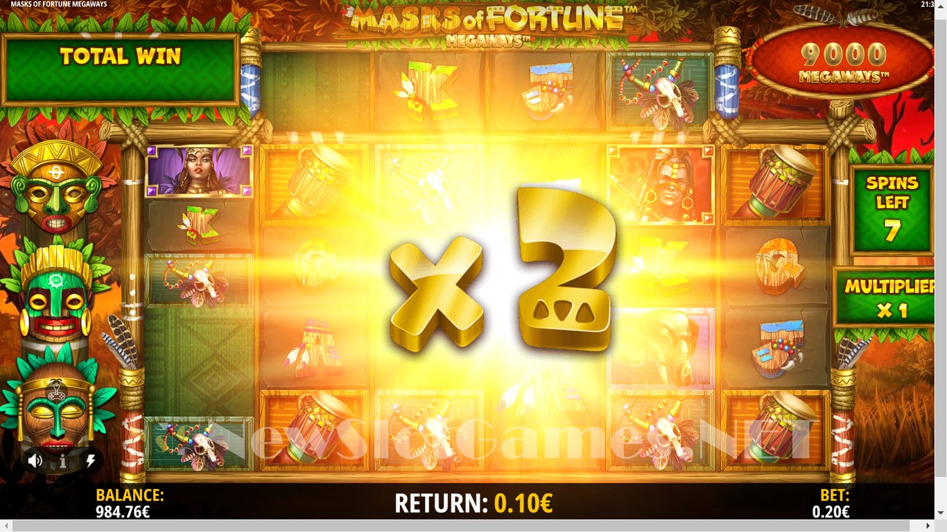 Masks of Fortune Megaways Slot Slot Image in Demo - pic. 9