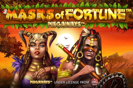 Masks of Fortune Megaways Slot Logo