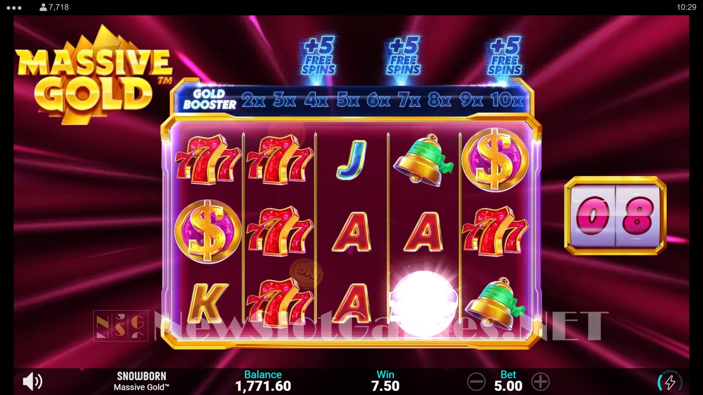 Massive Gold Slot Slot Image in Demo - pic. 10