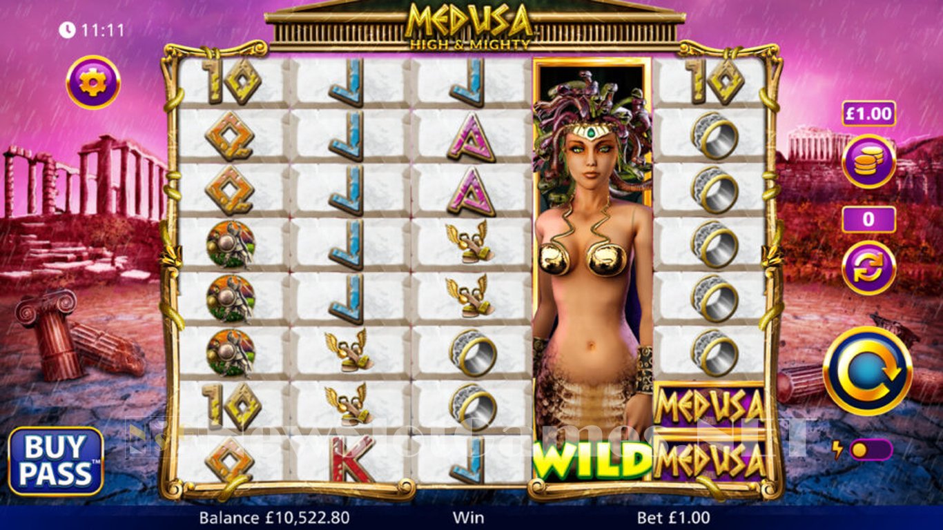 Medusa High and Mighty Slot Slot Image in Demo - pic. 2
