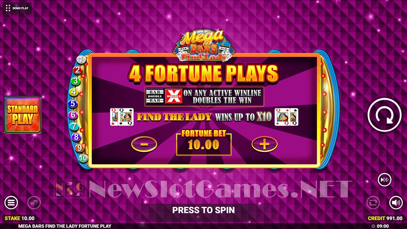 Mega Bars Find The Lady Slot Slot Image in Demo - pic. 8