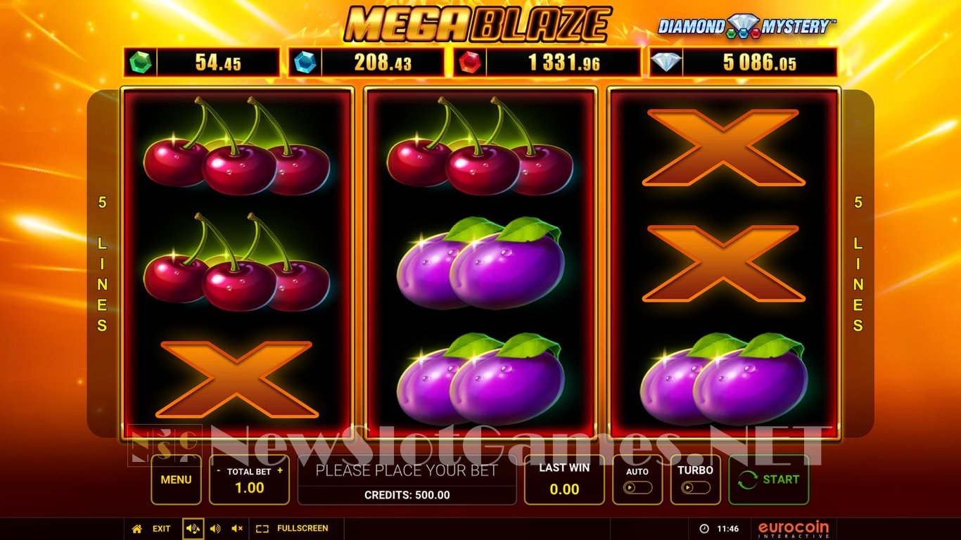 Mega Blaze Slot Demo Image