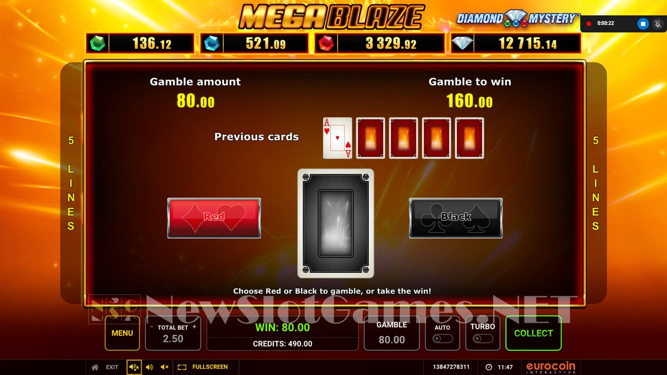 Mega Blaze Slot Slot Image in Demo - pic. 4