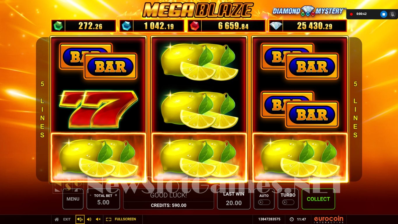 Mega Blaze Slot Slot Image in Demo - pic. 5