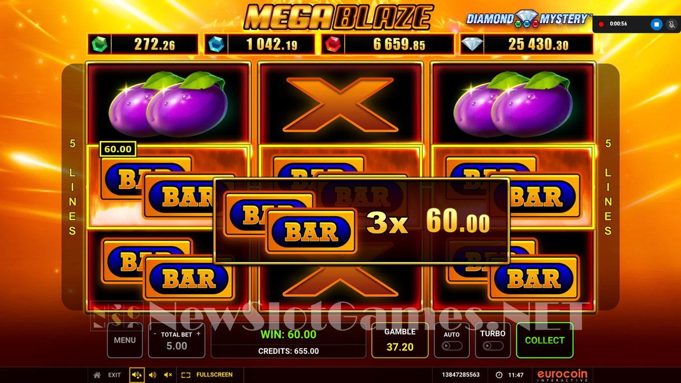 Mega Blaze Slot Slot Image in Demo - pic. 6