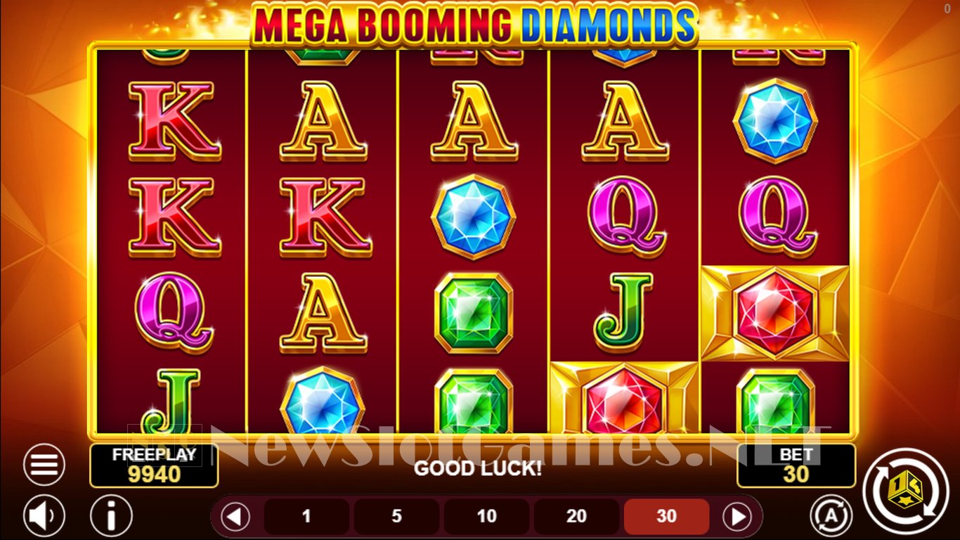 Mega Booming Diamonds Slot Slot Image in Demo - pic. 2