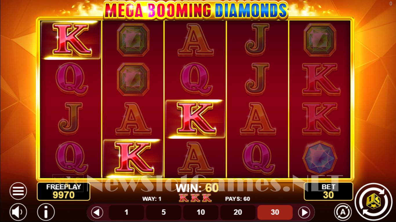 Mega Booming Diamonds Slot Slot Image in Demo - pic. 3