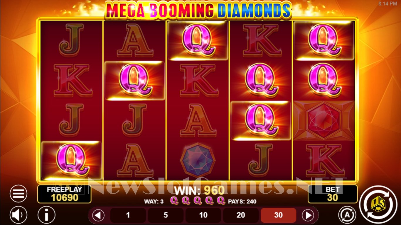 Mega Booming Diamonds Slot Slot Image in Demo - pic. 5