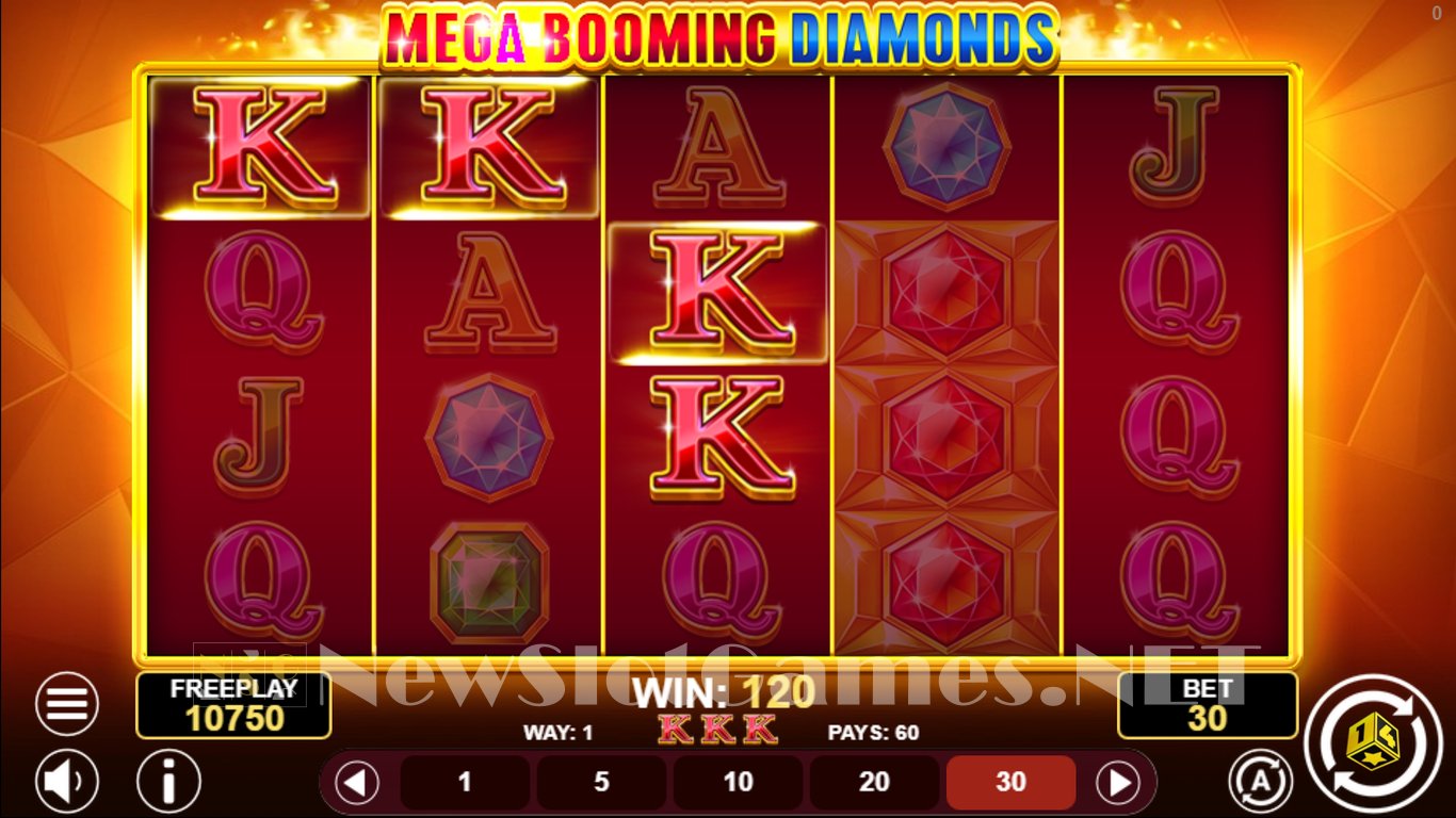 Mega Booming Diamonds Slot Slot Image in Demo - pic. 6