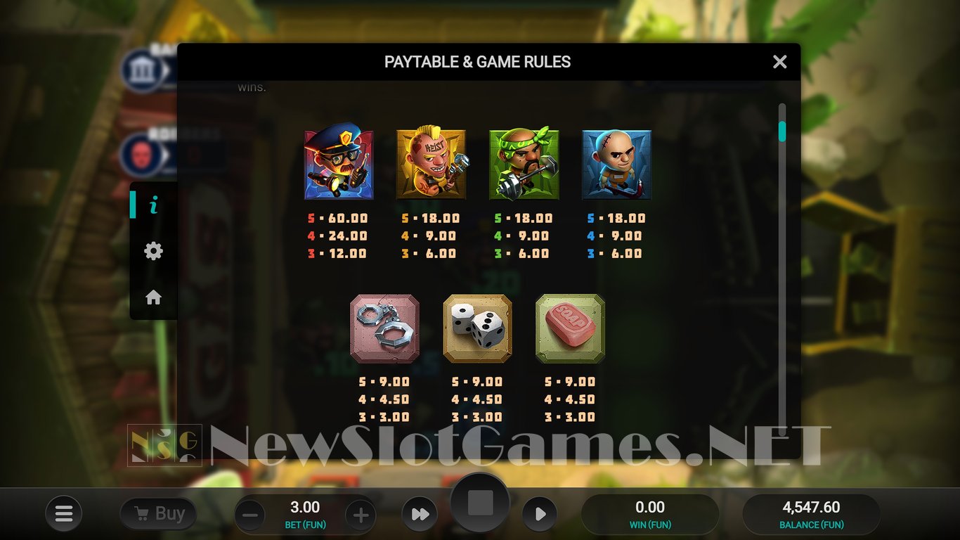 Mega Heist Slot Slot Image in Demo - pic. 11