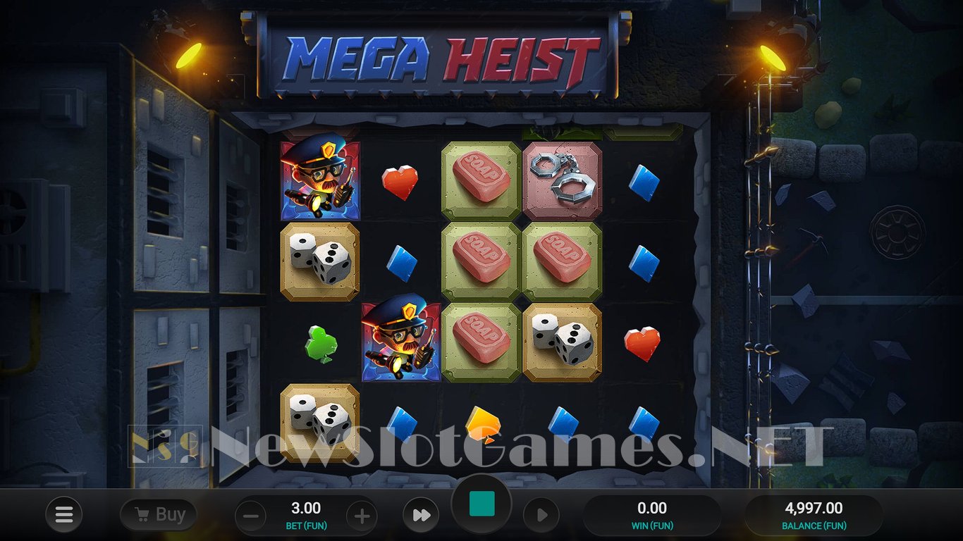 Mega Heist Slot Slot Image in Demo - pic. 2