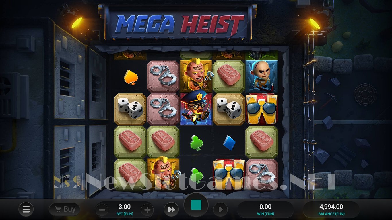 Mega Heist Slot Slot Image in Demo - pic. 3