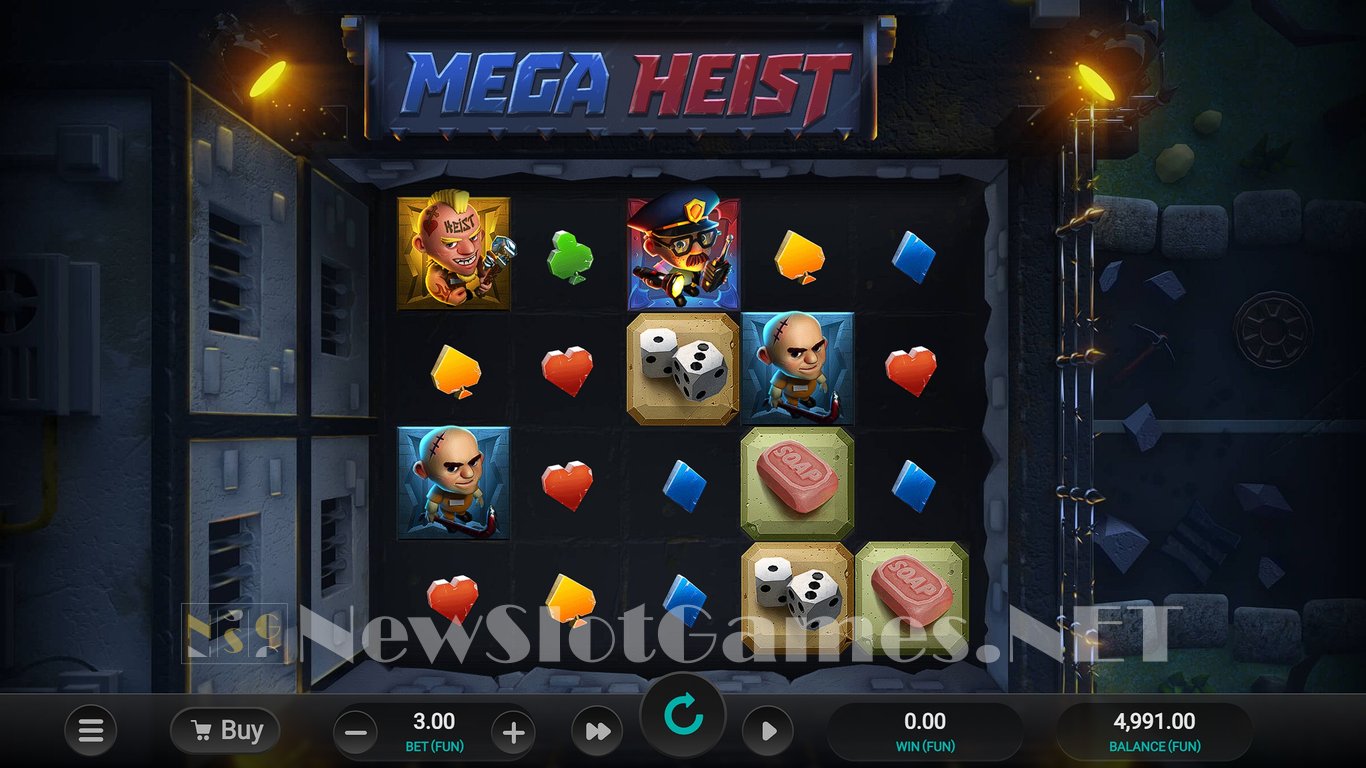 Mega Heist Slot Slot Image in Demo - pic. 4