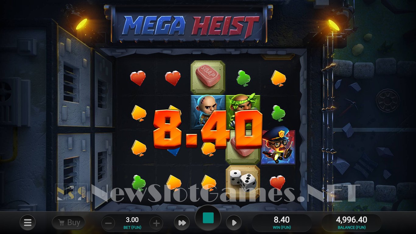 Mega Heist Slot Slot Image in Demo - pic. 5