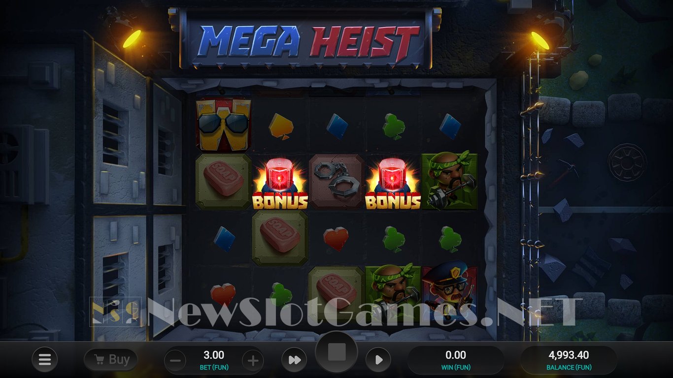 Mega Heist Slot Slot Image in Demo - pic. 6