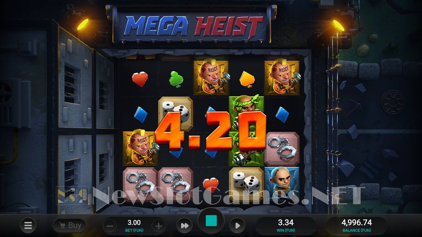 Mega Heist Slot Slot Image in Demo - pic. 8