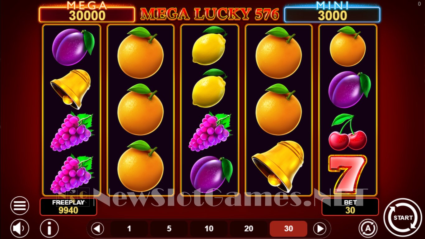 Mega Lucky 576 Slot Slot Image in Demo - pic. 2