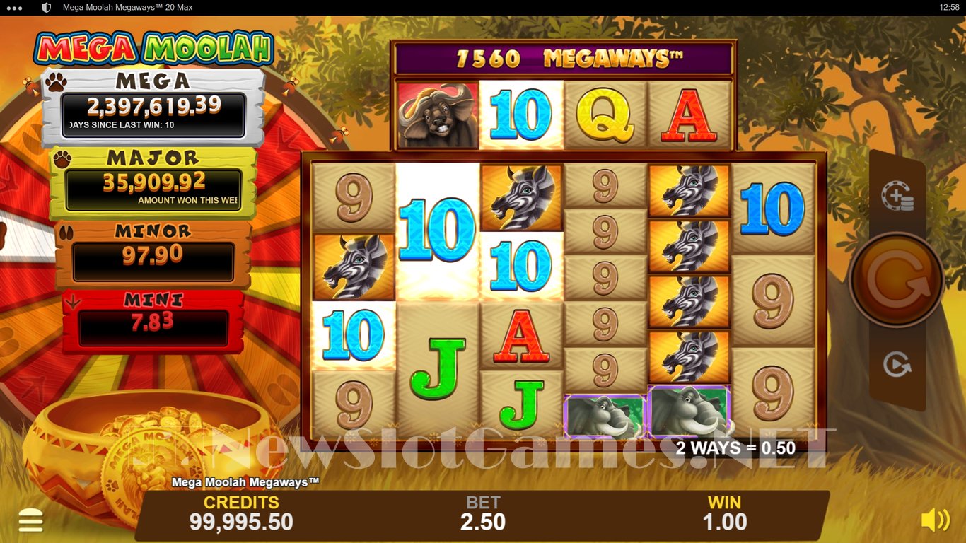 Mega Moolah Megaways Slot Slot Image in Demo - pic. 2