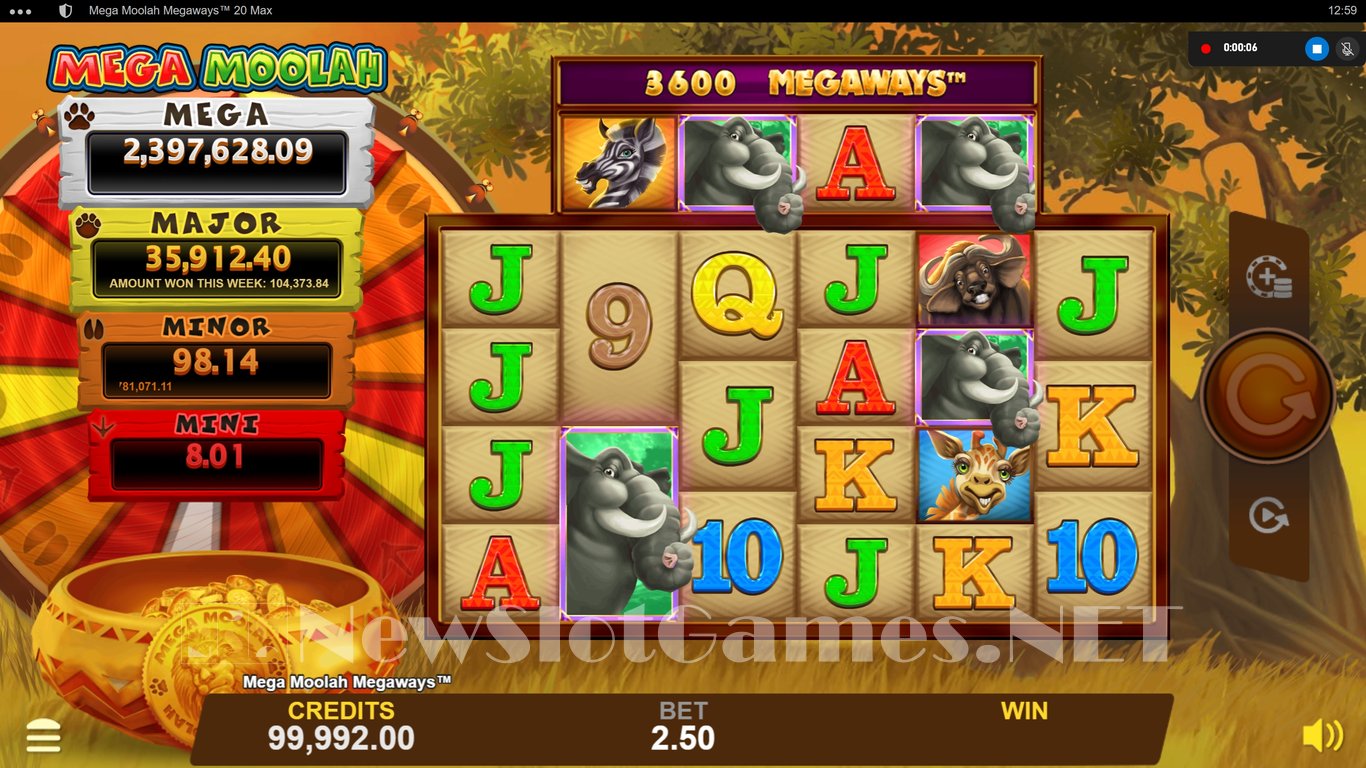 Mega Moolah Megaways Slot Slot Image in Demo - pic. 3