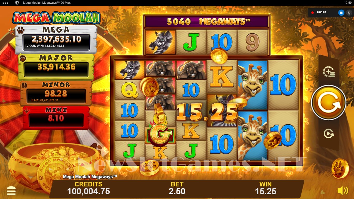 Mega Moolah Megaways Slot Slot Image in Demo - pic. 5