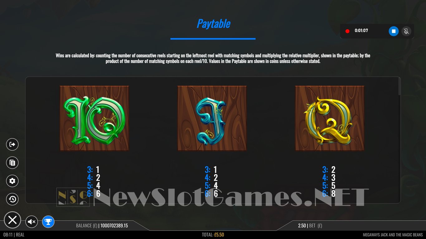 Megaways Jack and The Magic Beans Slot Slot Image in Demo - pic. 10