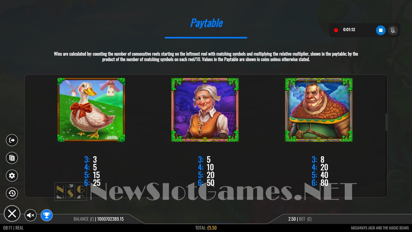 Megaways Jack and The Magic Beans Slot Slot Image in Demo - pic. 12