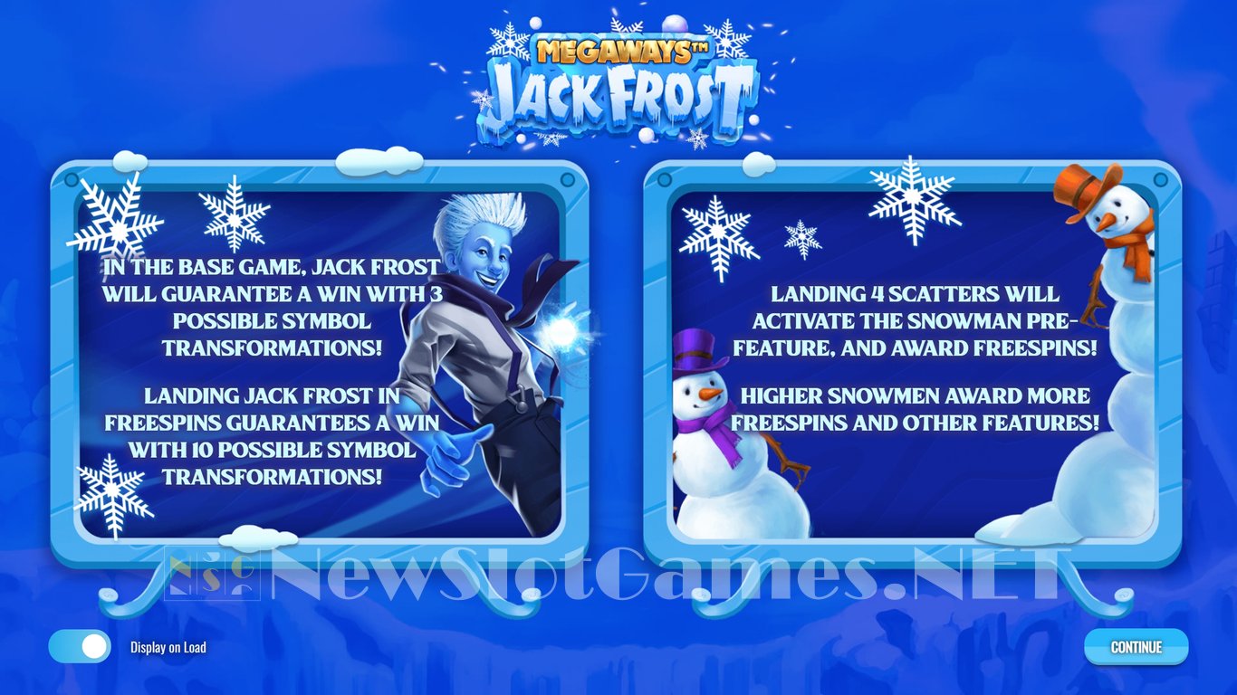 Megaways Jack Frost Slot Demo Image