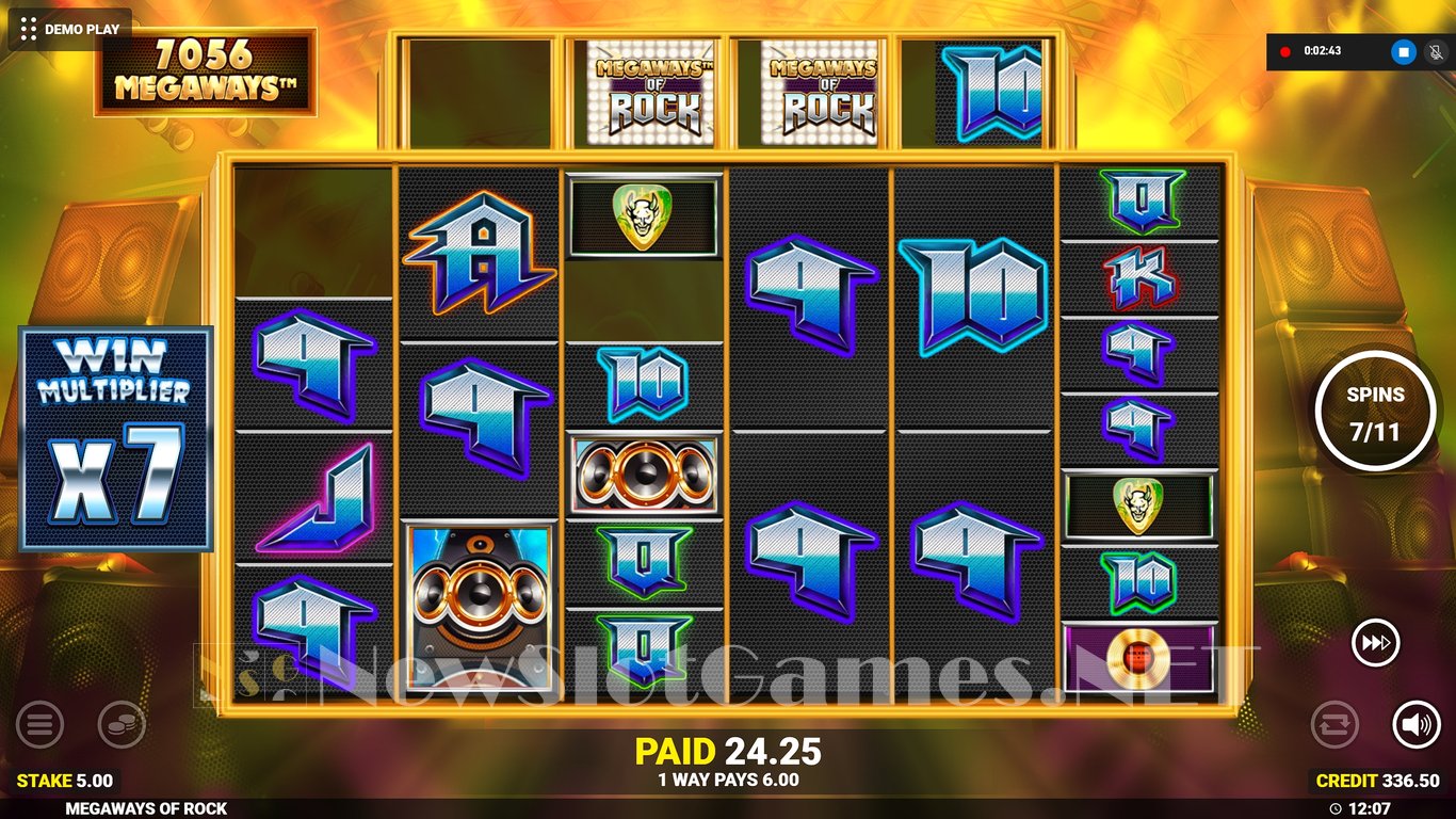 Megaways of Rock Slot Slot Image in Demo - pic. 12
