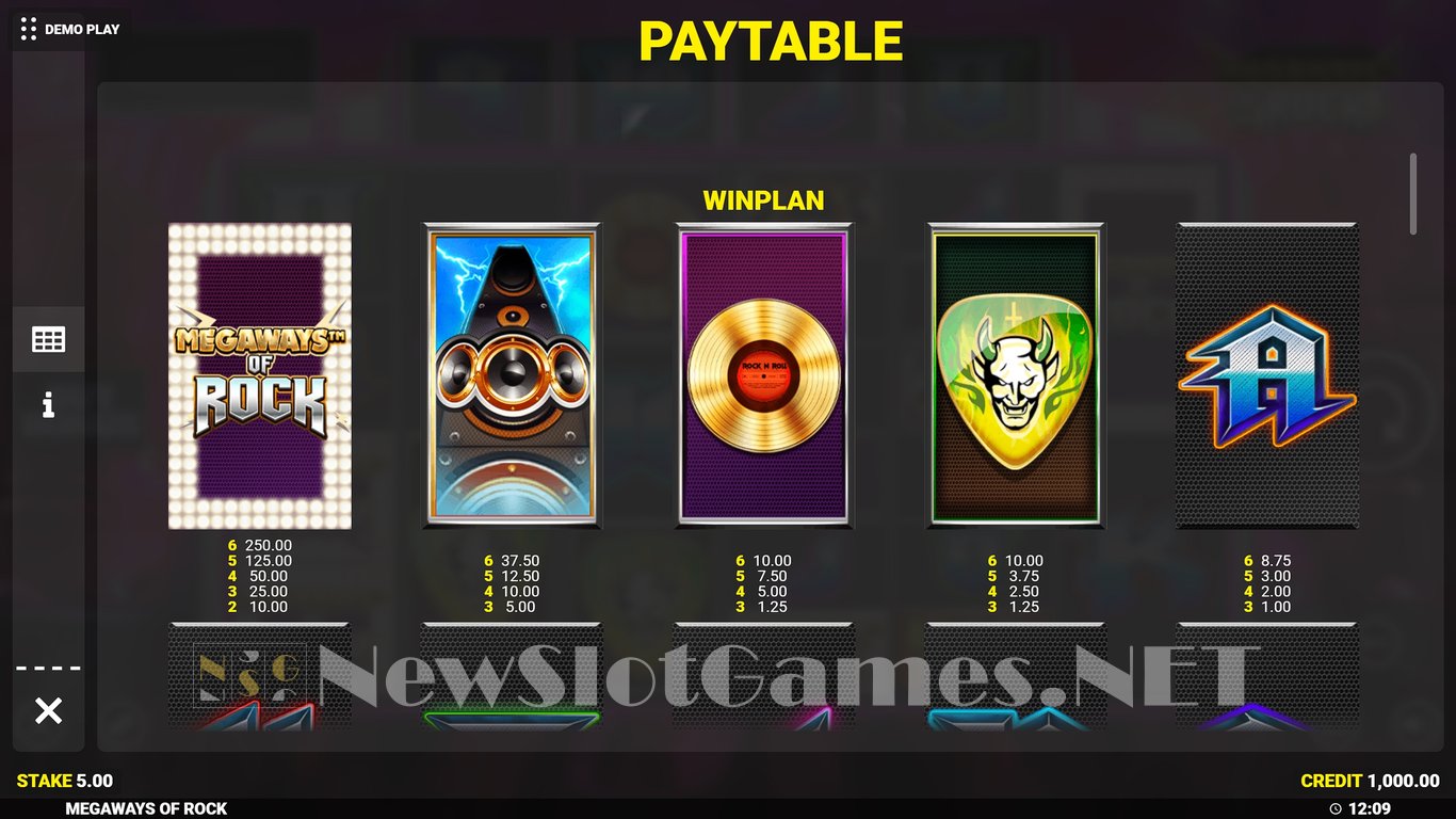 Megaways of Rock Slot Slot Image in Demo - pic. 16
