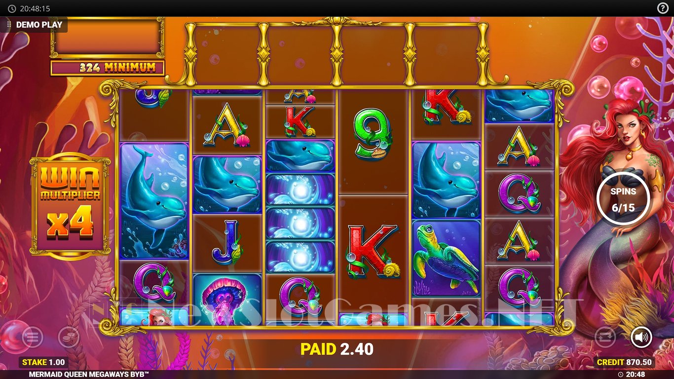 Mermaid Queen Megaways Slot Slot Image in Demo - pic. 13
