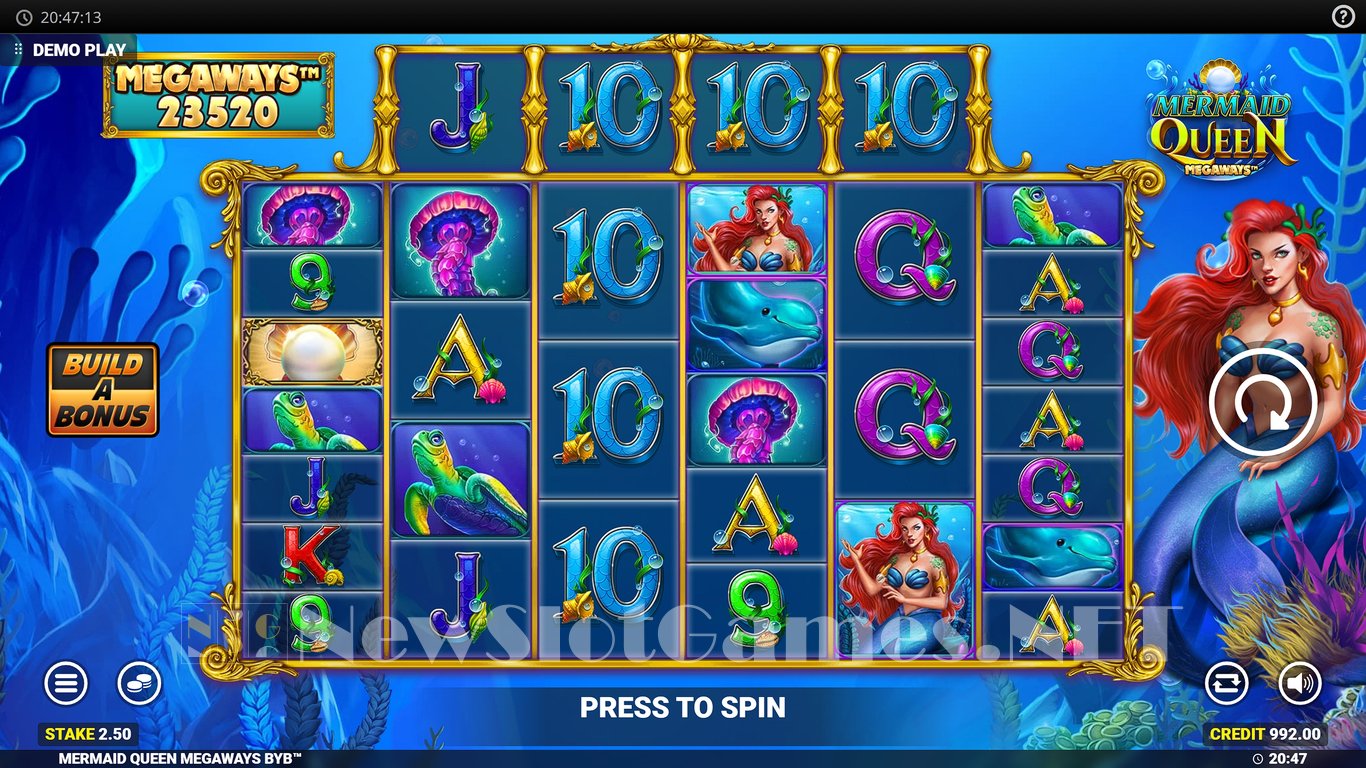 Mermaid Queen Megaways Slot Slot Image in Demo - pic. 5