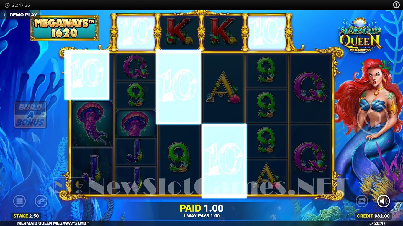Mermaid Queen Megaways Slot Slot Image in Demo - pic. 7
