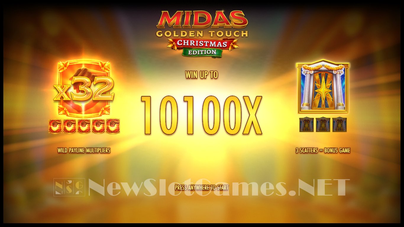 Midas Golden Touch Christmas Edition Slot Demo Image