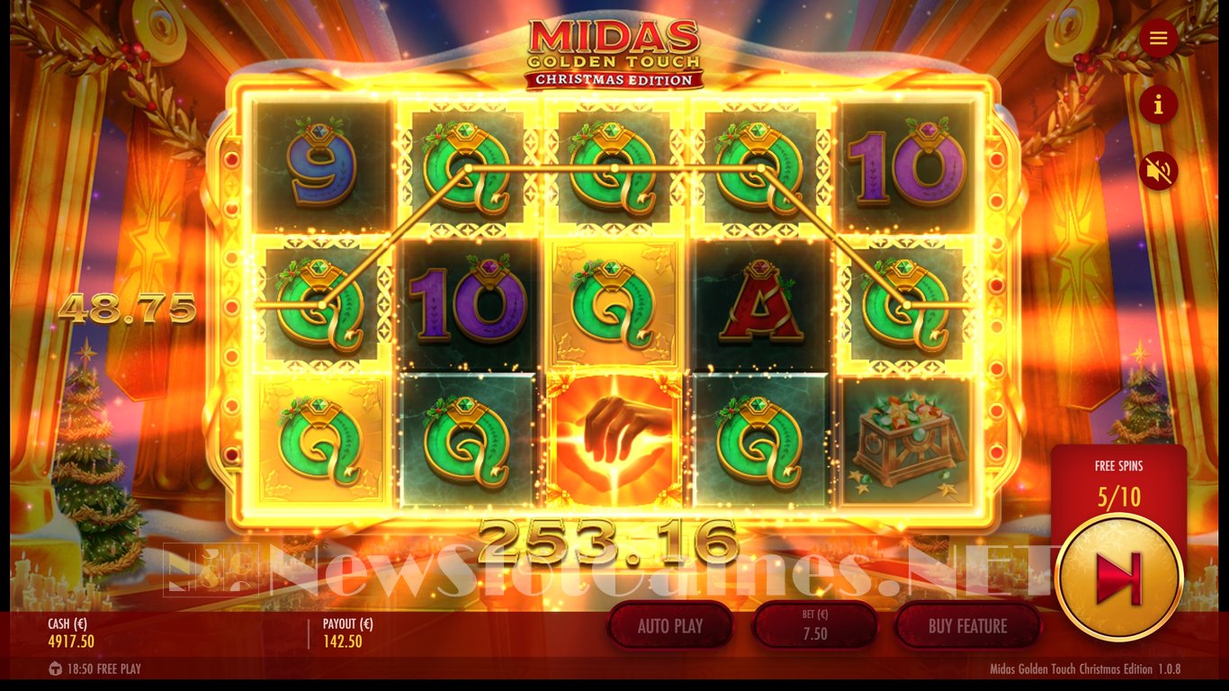 Midas Golden Touch Christmas Edition Slot Slot Image in Demo - pic. 10