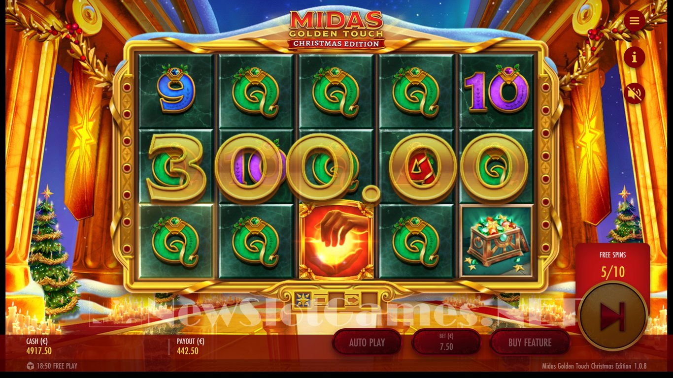 Midas Golden Touch Christmas Edition Slot Slot Image in Demo - pic. 11