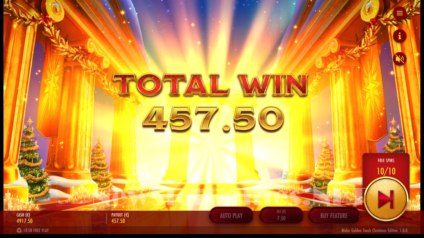 Midas Golden Touch Christmas Edition Slot Slot Image in Demo - pic. 12