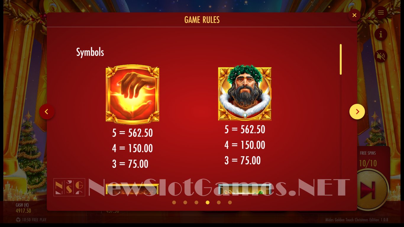 Midas Golden Touch Christmas Edition Slot Slot Image in Demo - pic. 14