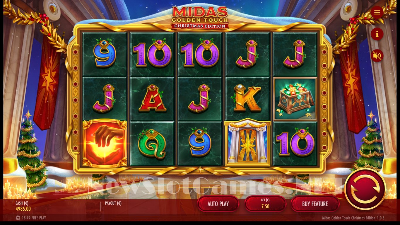 Midas Golden Touch Christmas Edition Slot Slot Image in Demo - pic. 3